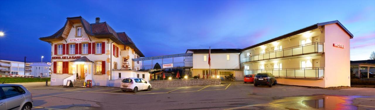 Hotel De La Gare Sugiez Exteriör bild