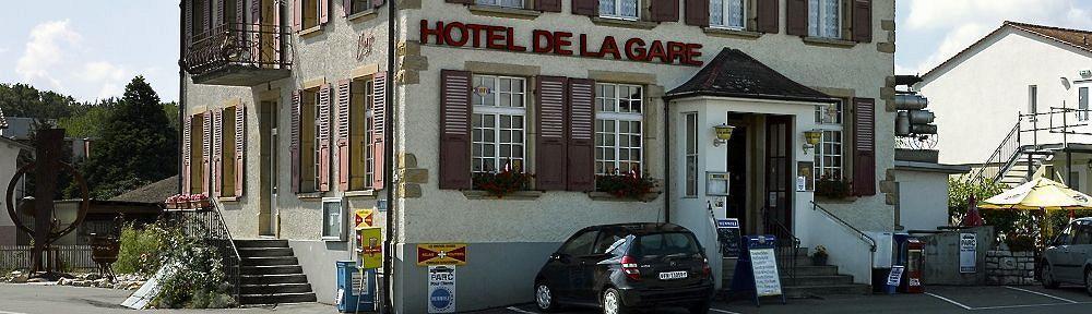 Hotel De La Gare Sugiez Exteriör bild